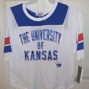 University of Kansas gridiron tee